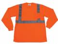 Class 2 Safety Long Sleeve T-Shirt - Orange